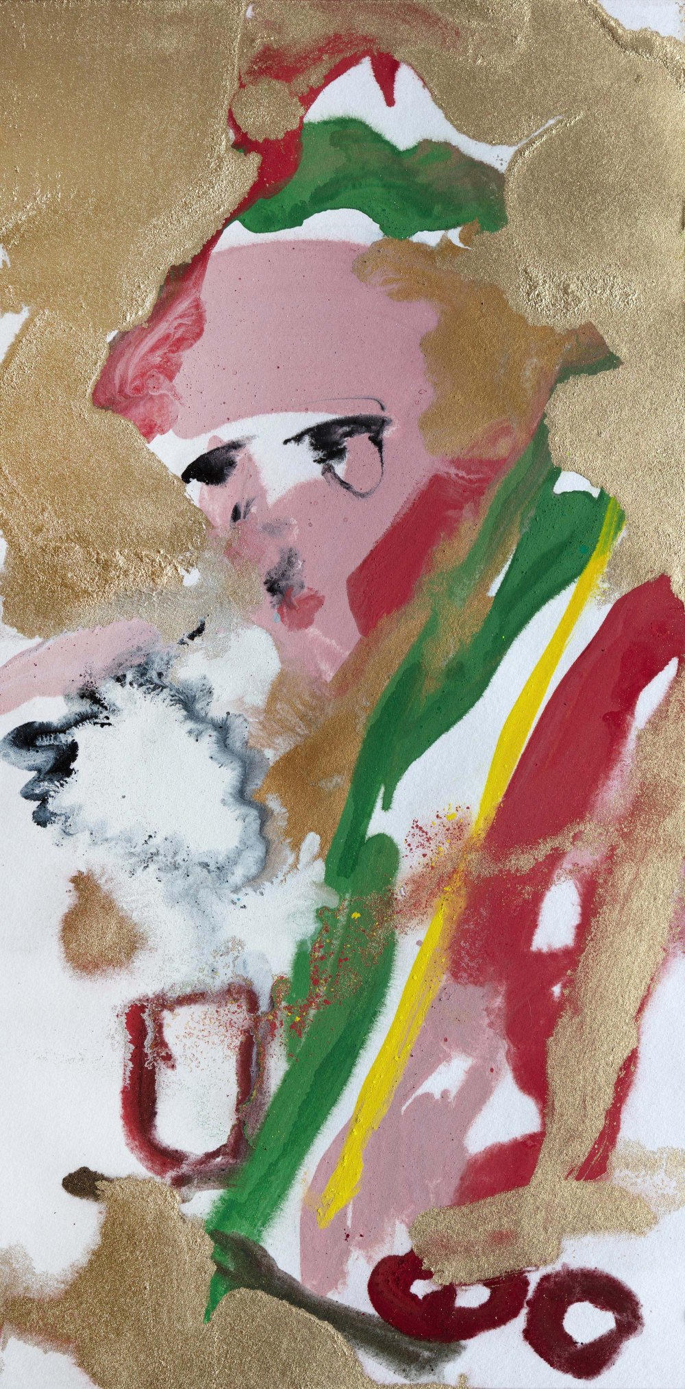 Il Bagatto. I Tarocchi, 53 × 24 cm, eggtempera on paper, 2021