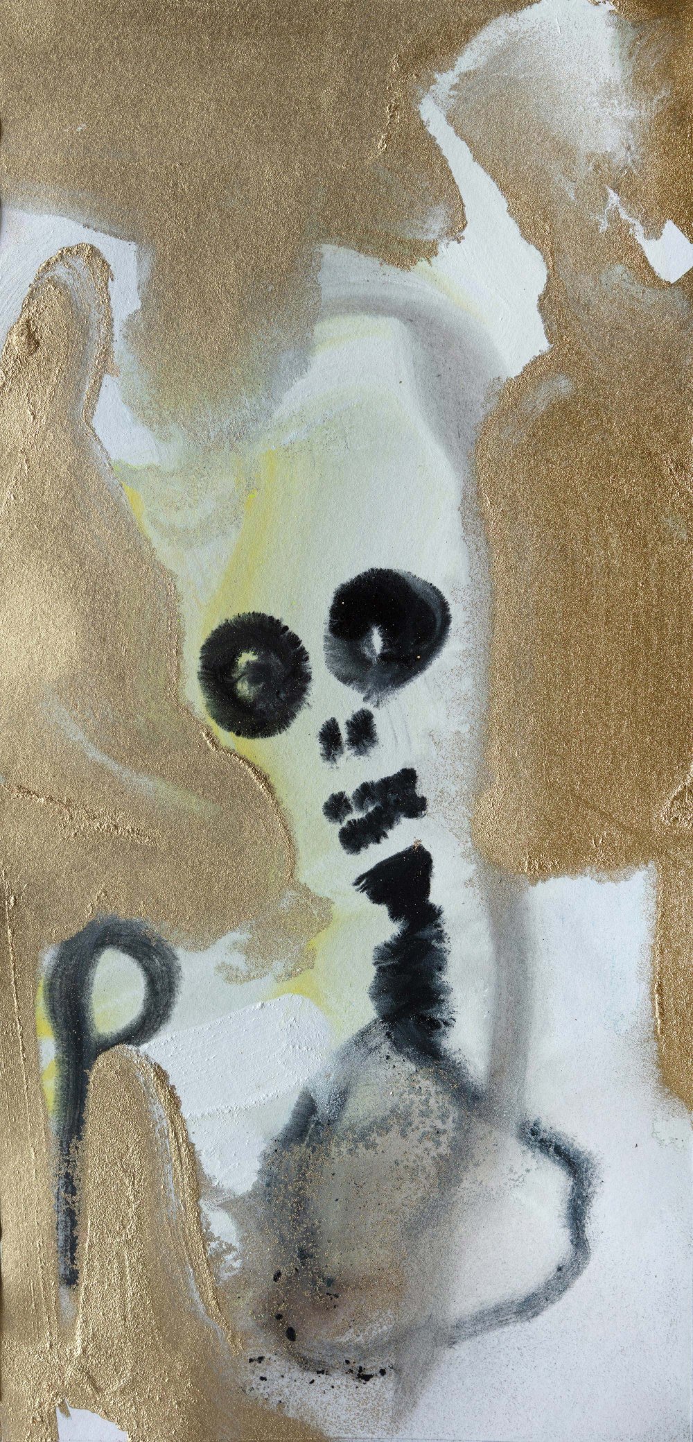 La Morte. I Tarocchi, 53 × 24 cm, eggtempera on paper, 2021