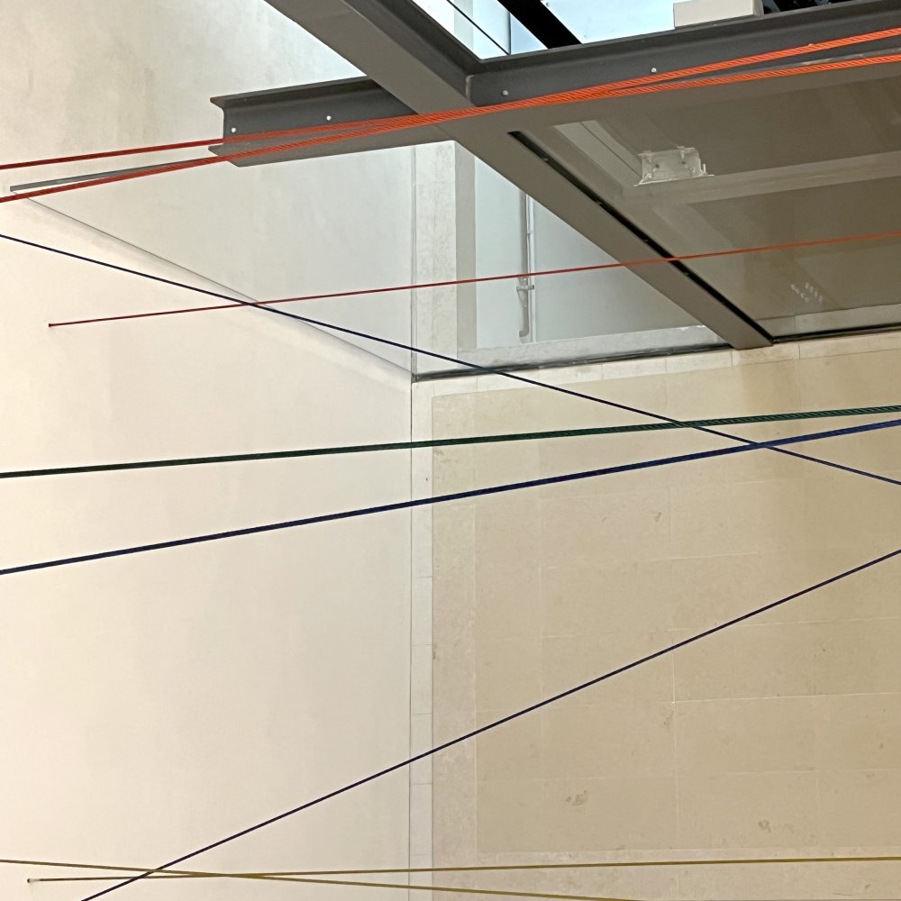 Stringfigures, steel, permanent, Österreichisches Parlament, 2023