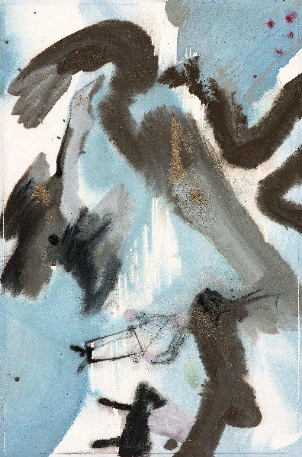 G1. Eutopia, 35 × 23 cm, oiltempera on paper, 2024